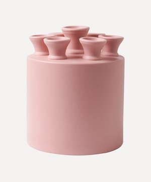 Heinen Delfts Blauw - KLEI Cylinder Tulip Vase Pink image number 0