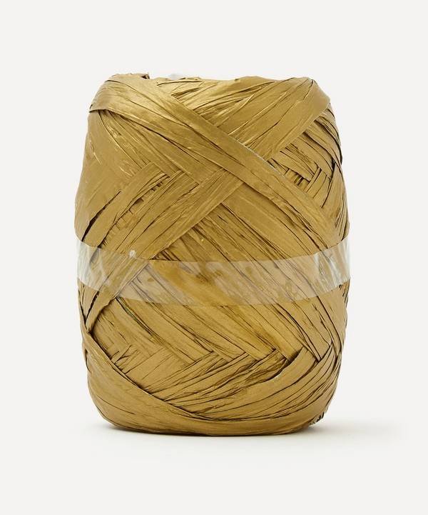 Christmas - Gold Raffia Wrapping Twine image number 0