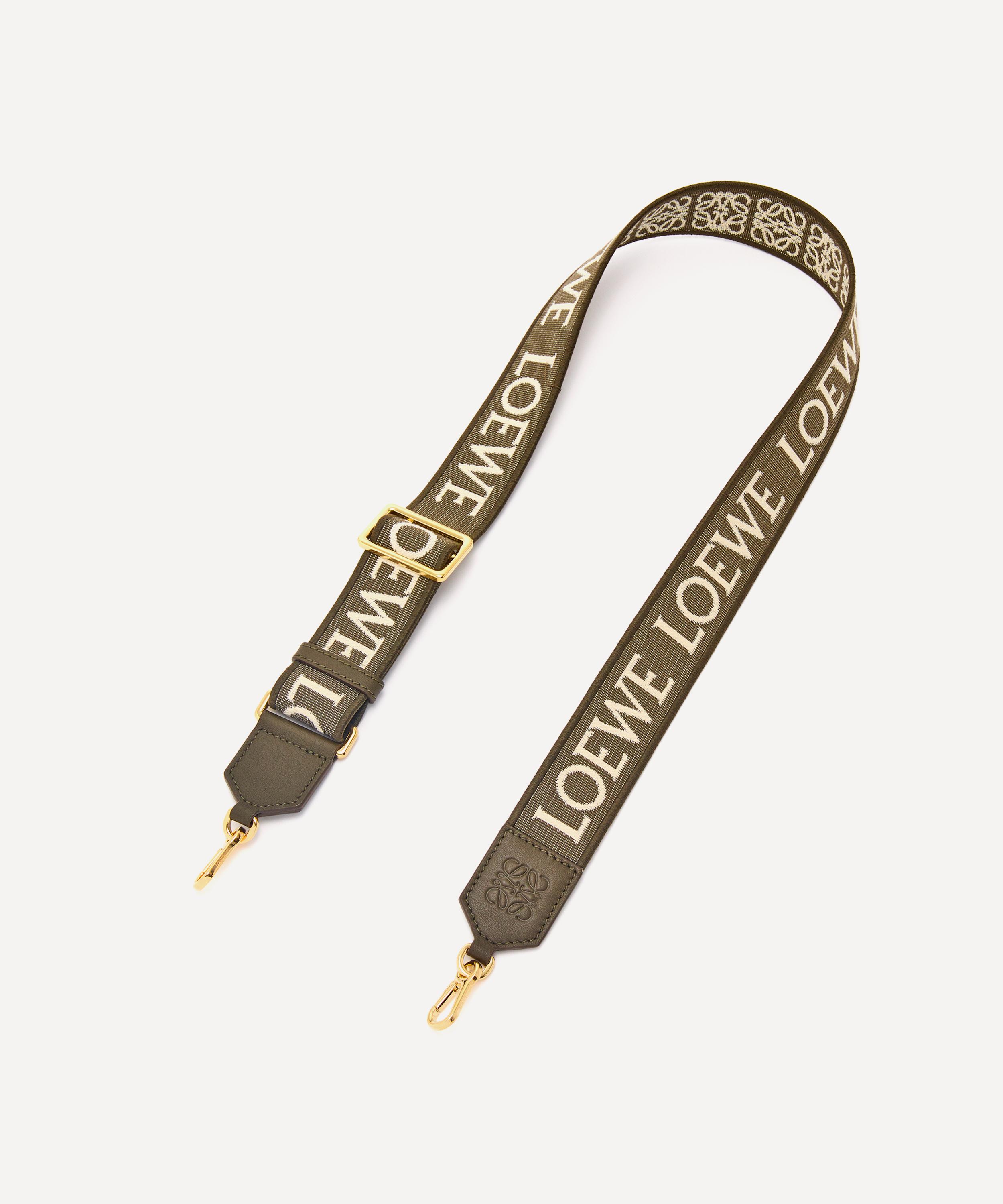 Loewe - Anagram Jacquard and Calfskin Strap