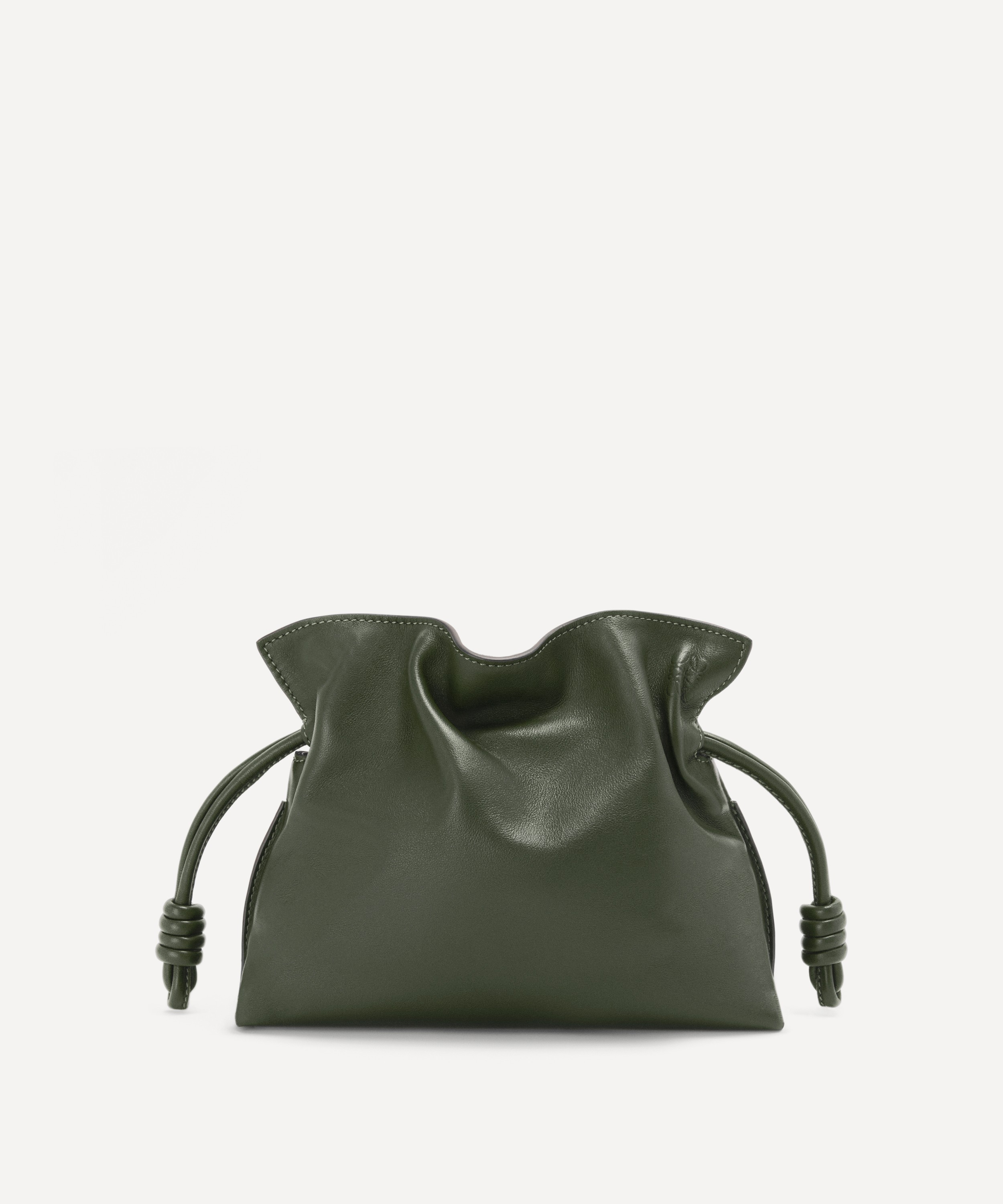 Loewe - Mini Flamenco Leather Clutch Bag image number 0