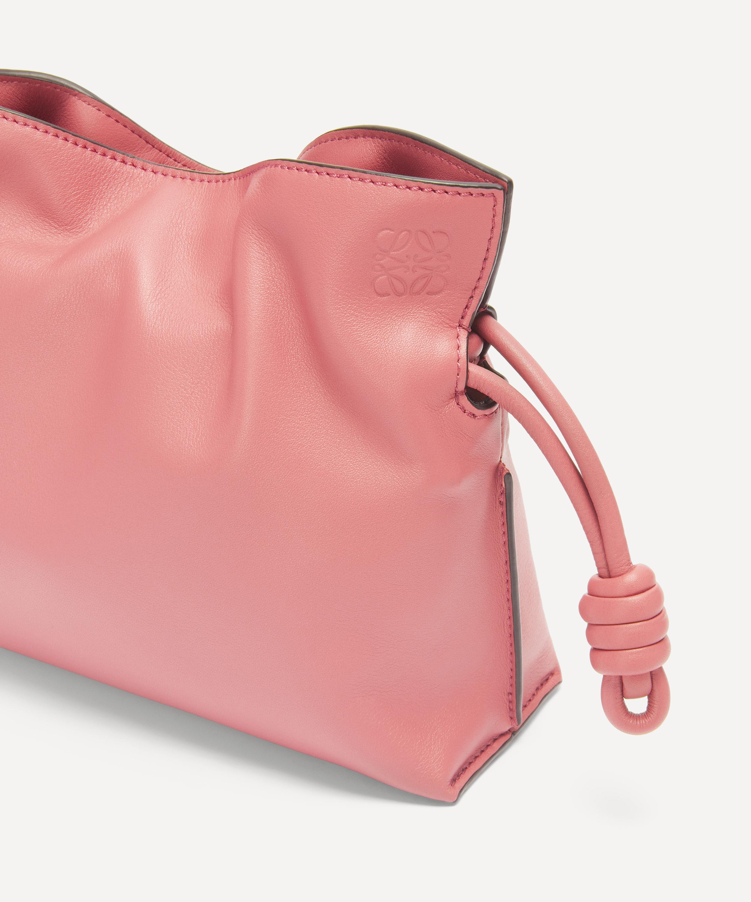 Loewe - Mini Flamenco Leather Clutch Bag image number 4