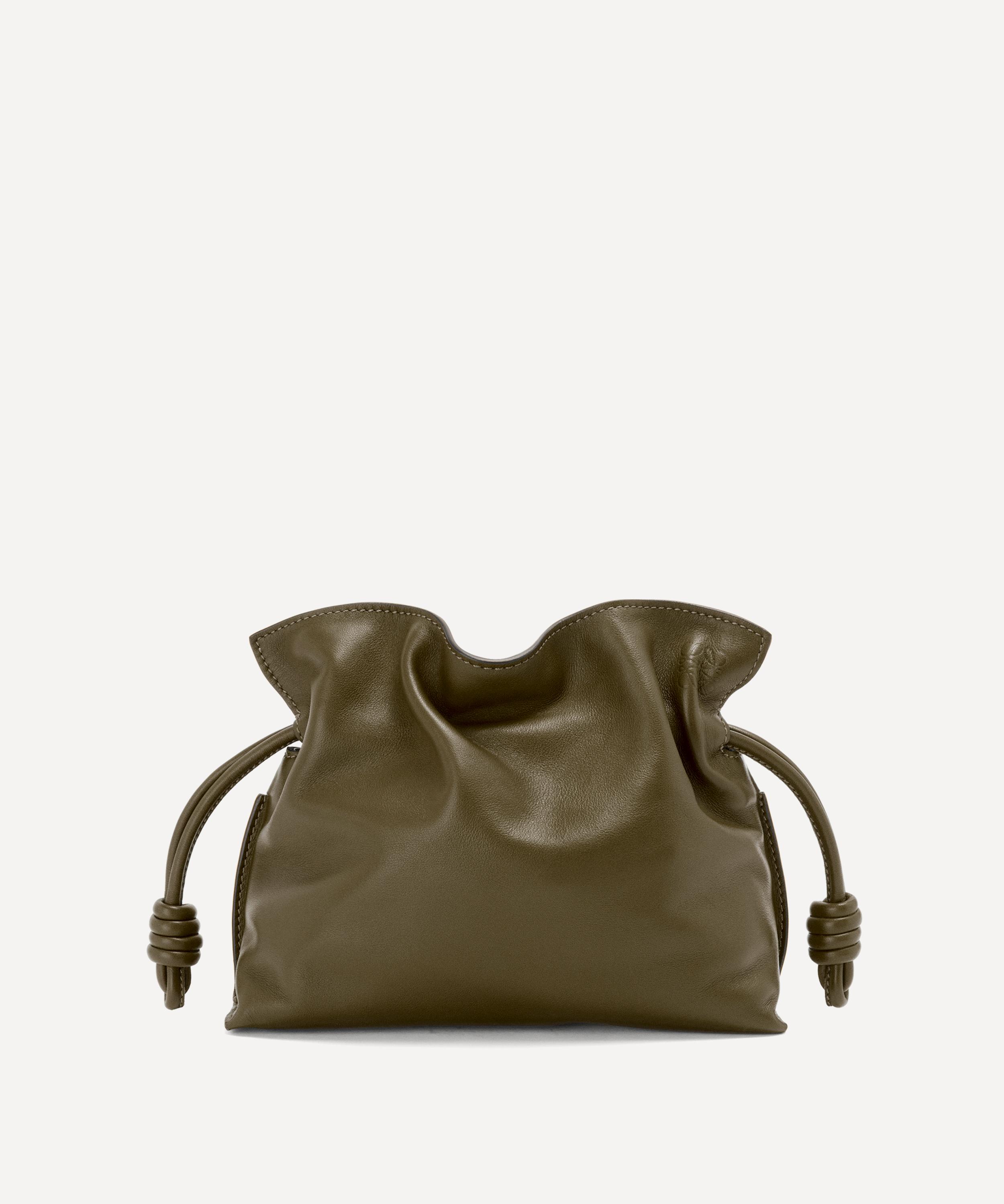 Loewe - Mini Flamenco Leather Clutch Bag image number 0