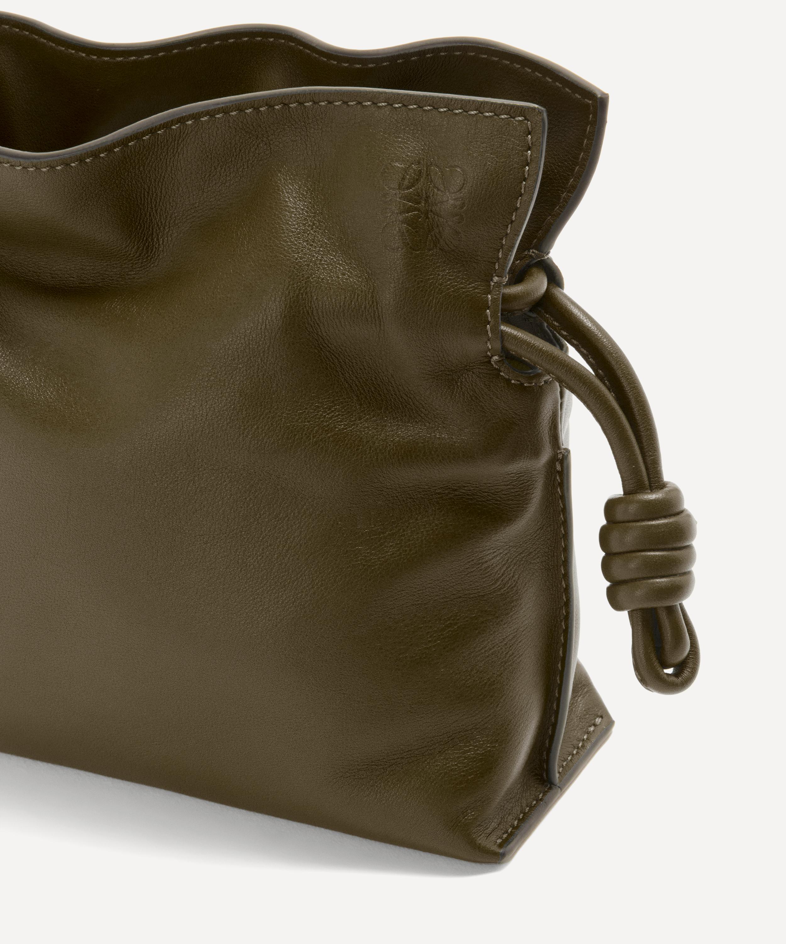 Loewe - Mini Flamenco Leather Clutch Bag image number 4