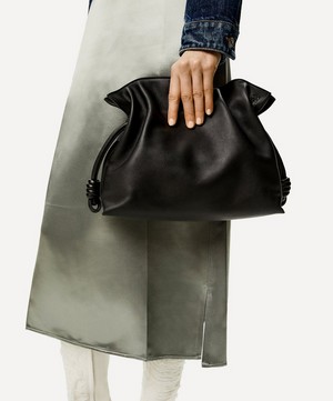 Loewe - Flamenco Leather Clutch Bag image number 6