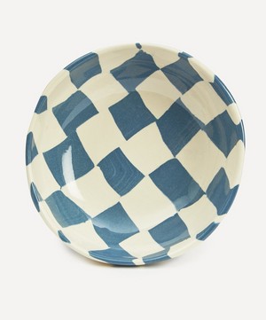 Henry Holland Studio - Blue and White Small Checkerboard Bowl image number 1