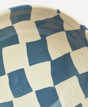 Henry Holland Studio - Blue and White Small Checkerboard Bowl image number 3