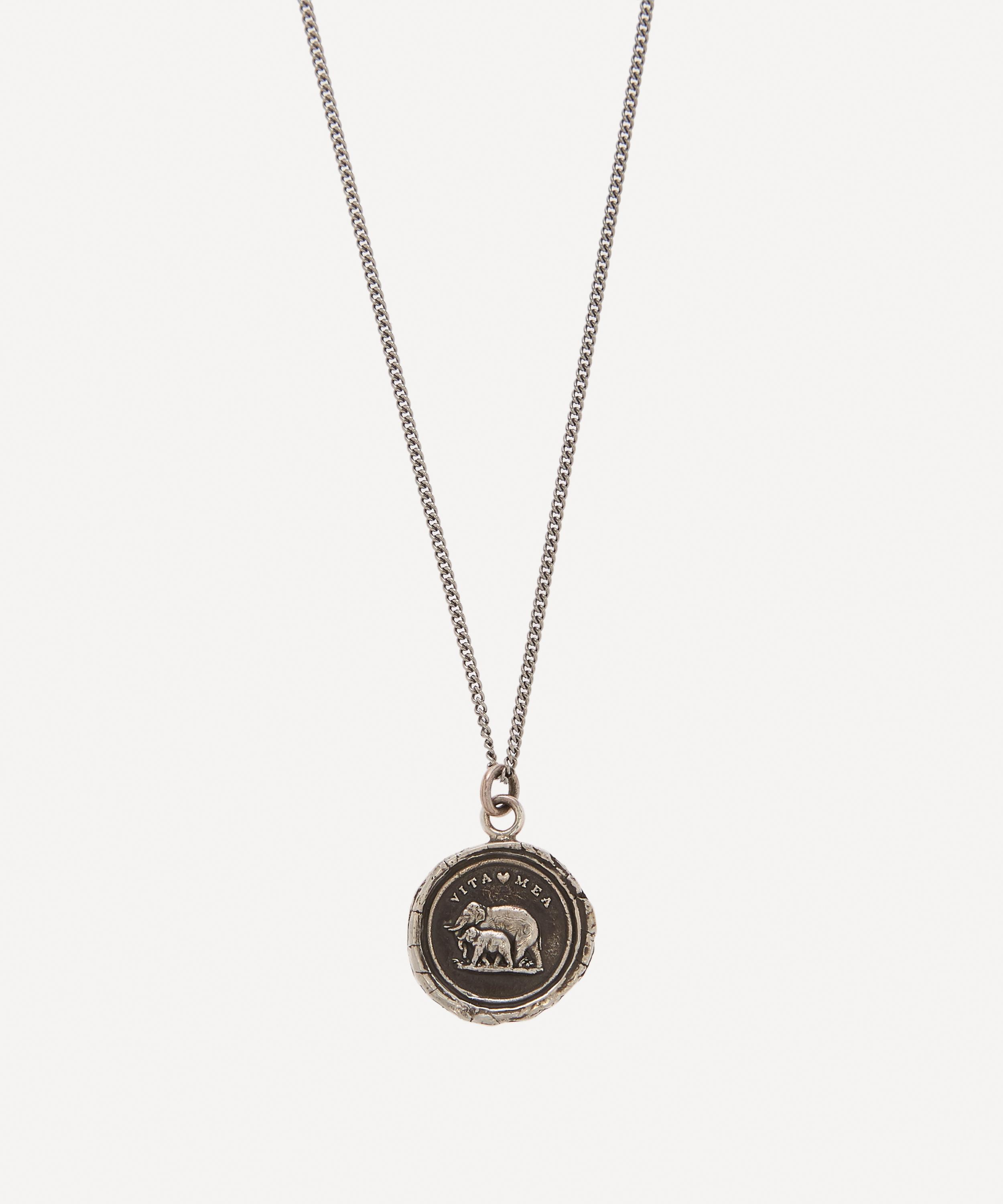 Pyrrha - Sterling Silver My Life Pendant Necklace image number 0