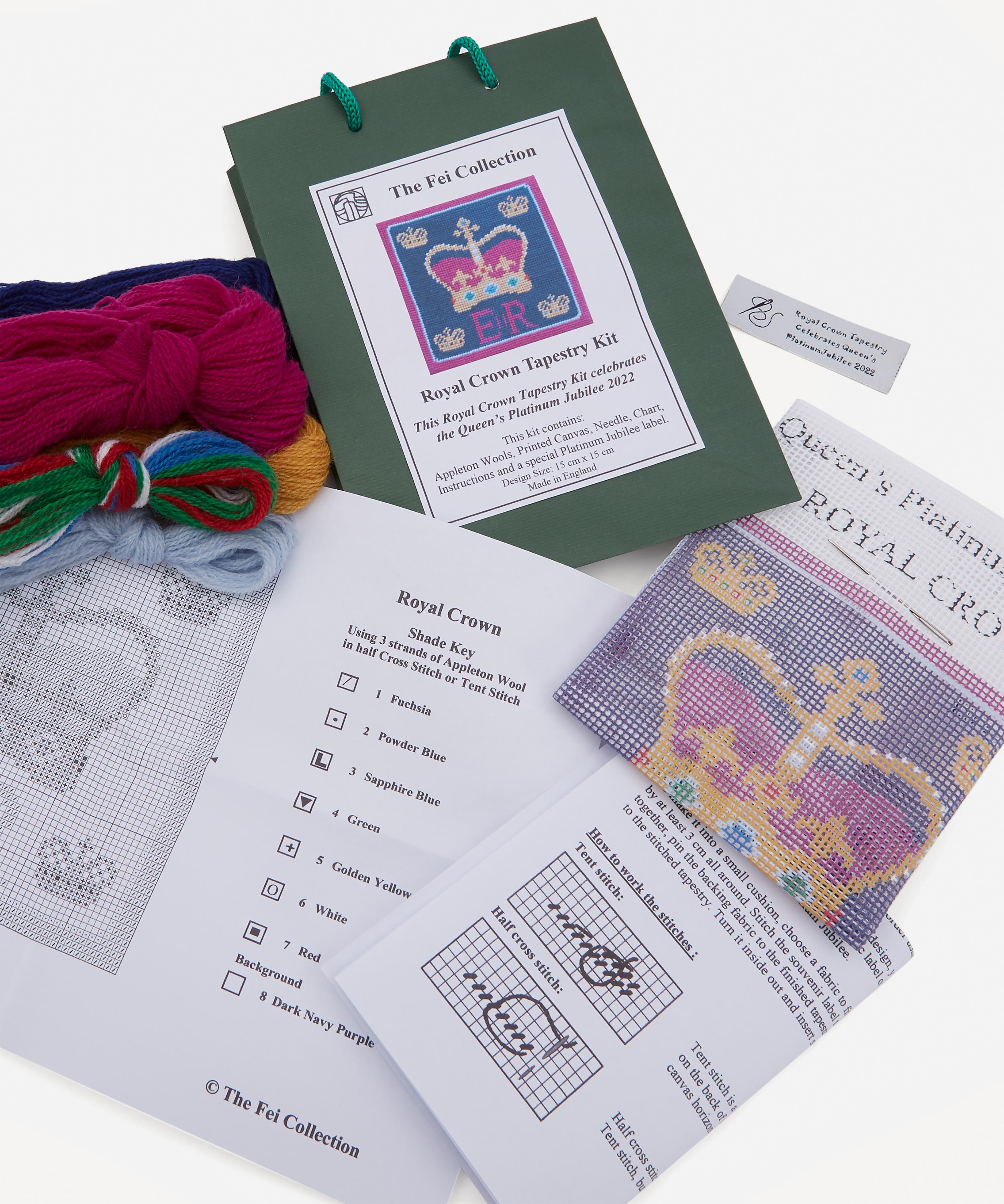 The Fei Collection - Royal Crown Needlepoint Kit image number 2