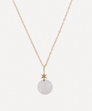 Acanthus - 14ct Gold Small Starry Orb Pendant Necklace image number 0