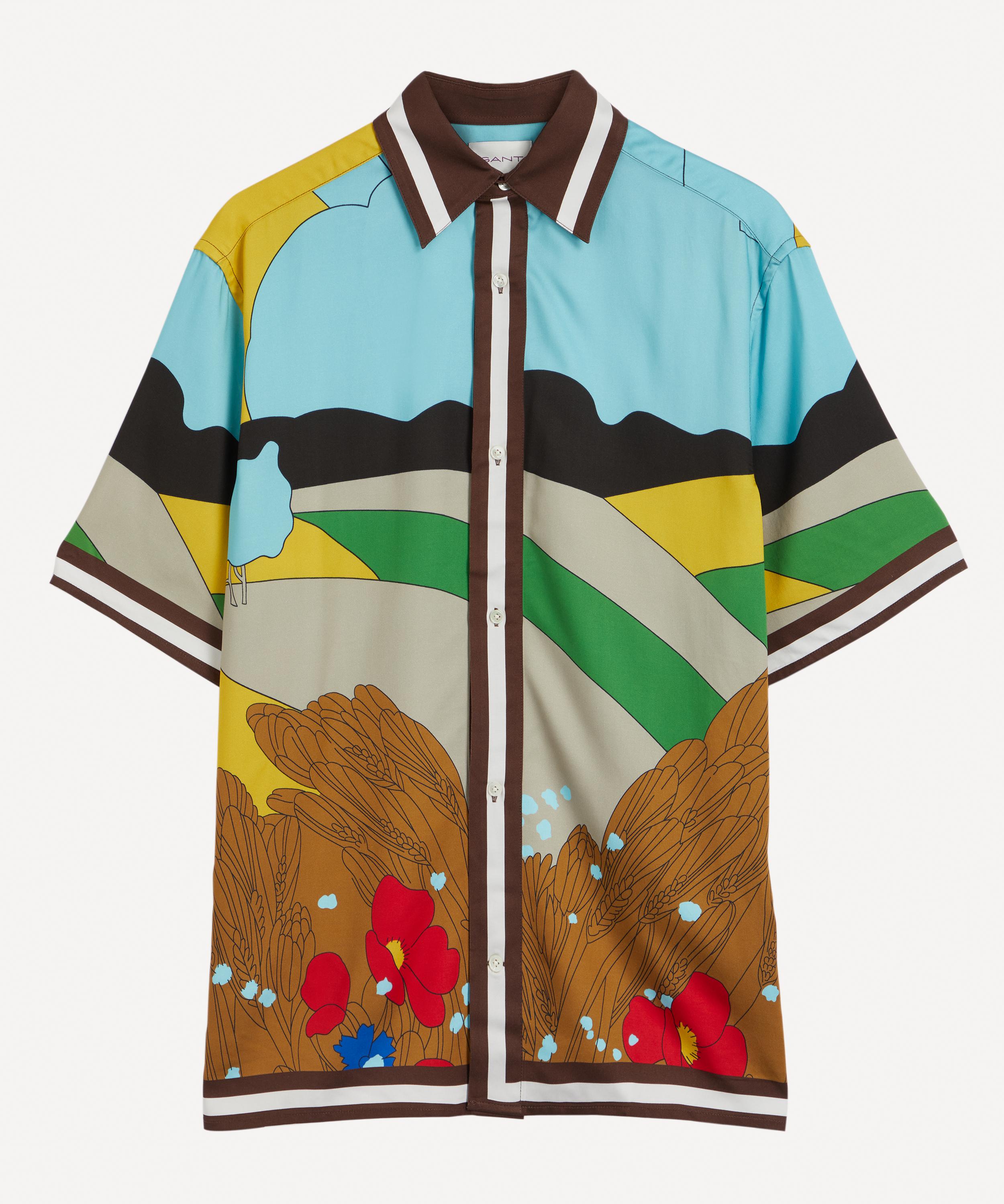 GANT - Liberty Printed Short-Sleeved Shirt image number 0