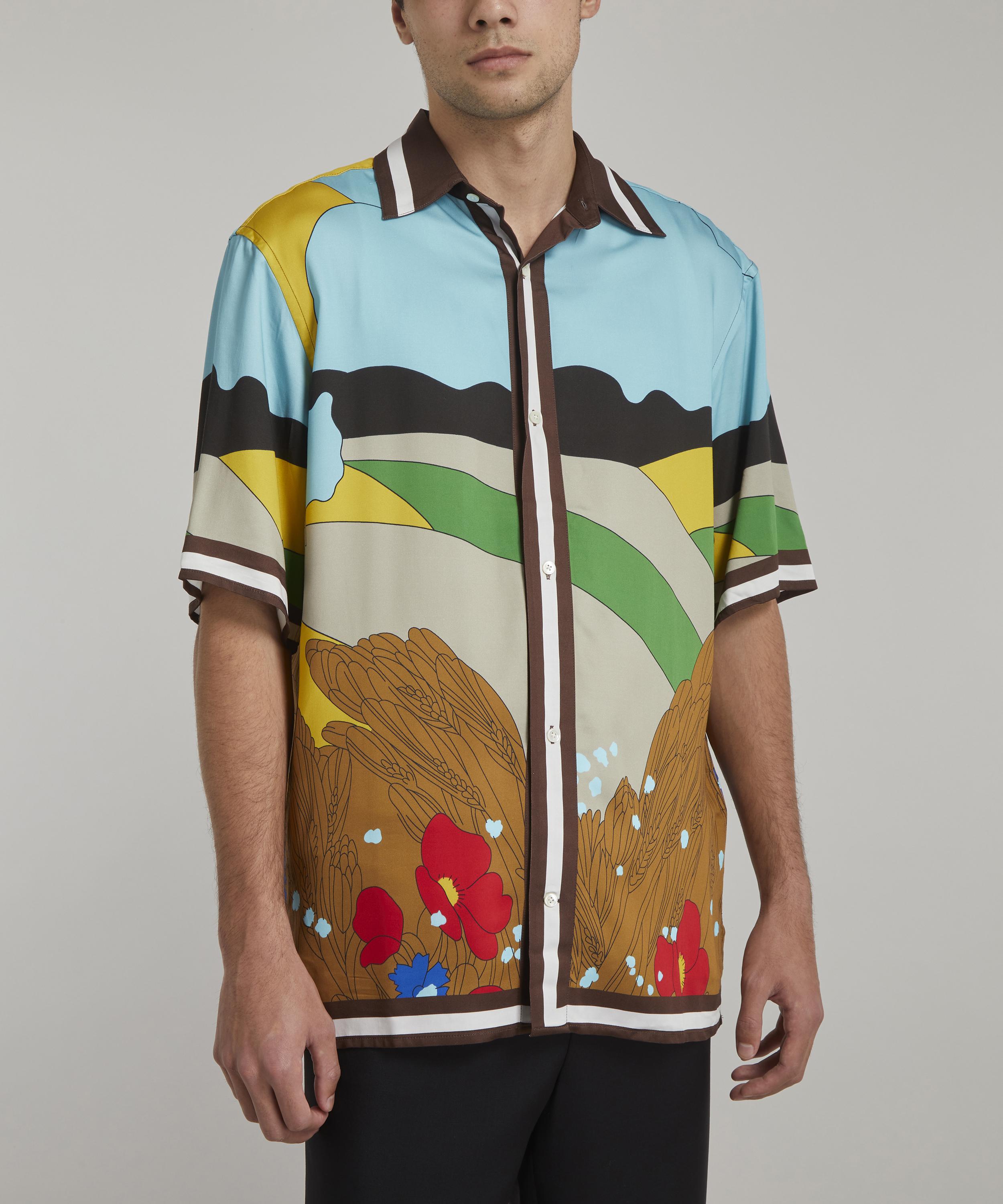 GANT - Liberty Printed Short-Sleeved Shirt image number 2