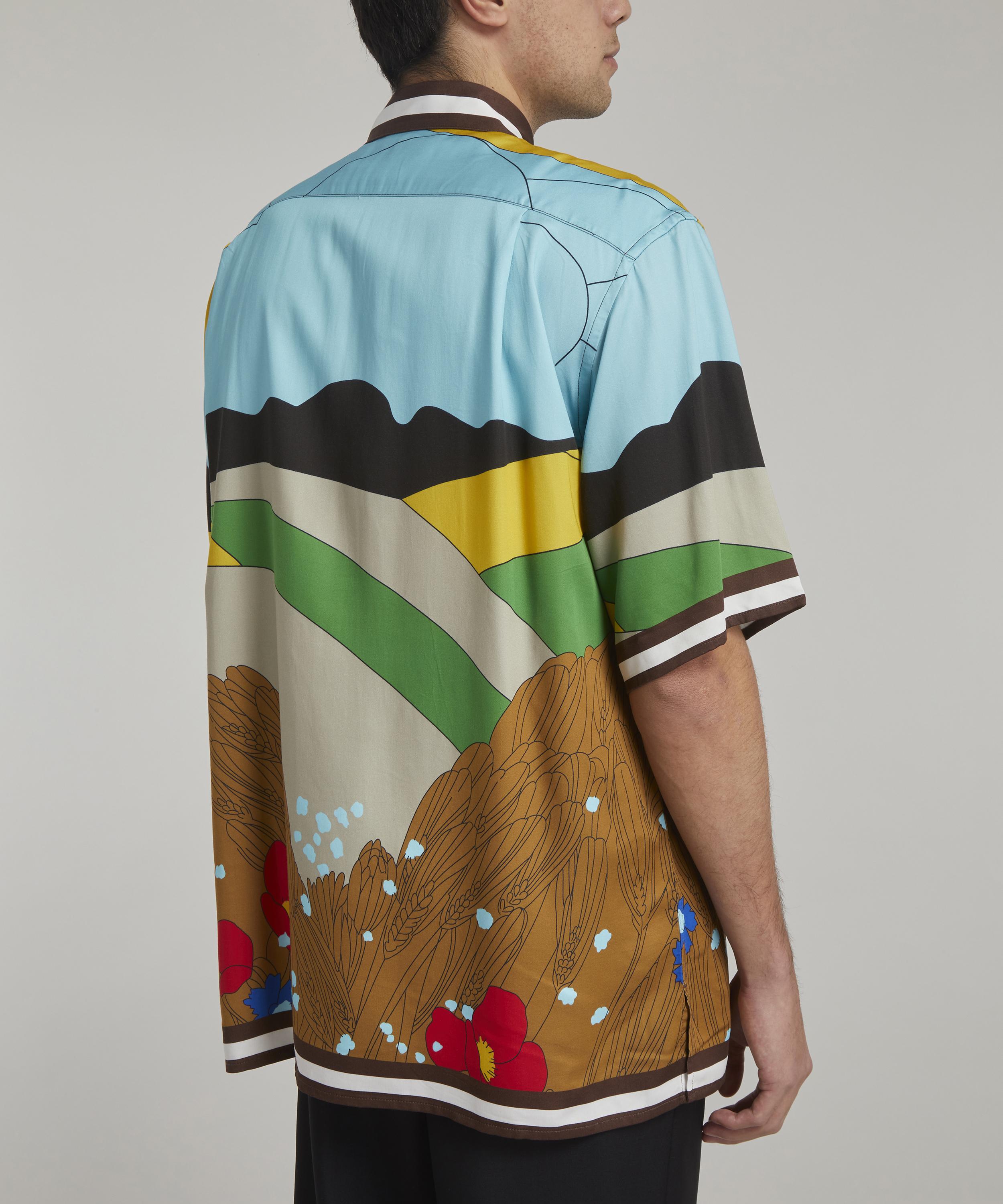GANT - Liberty Printed Short-Sleeved Shirt image number 3