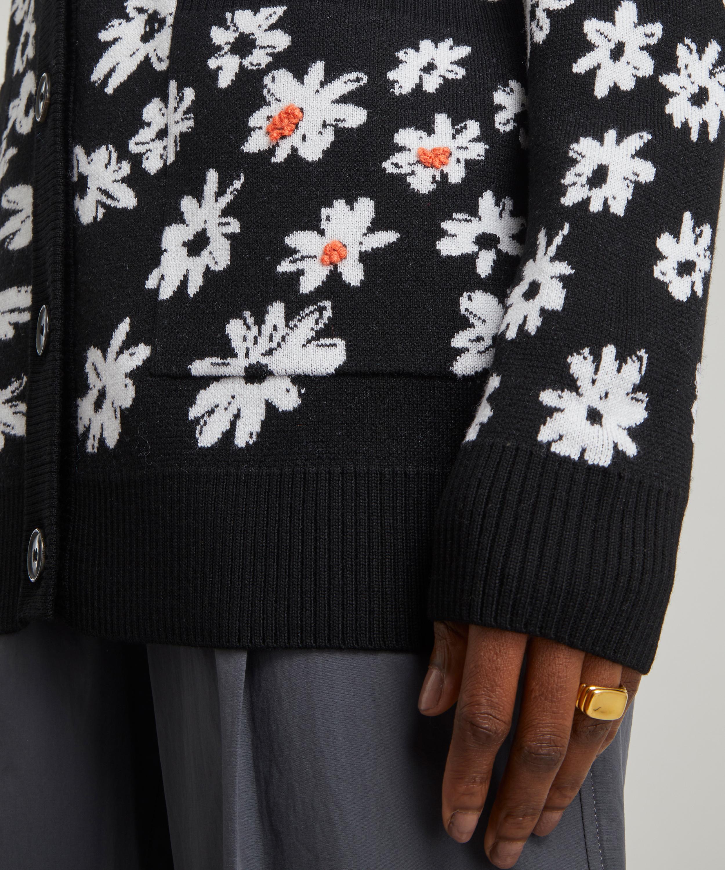 Paul Smith Oversized Digital Daisy Jacquard Cardigan | Liberty