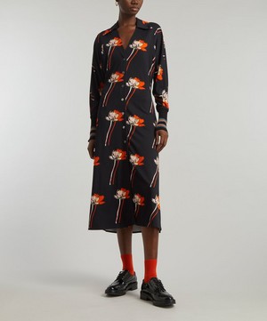Paul Smith - Shadow Floral Midi Dress image number 2