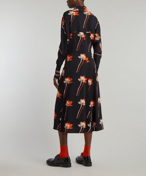 Paul Smith - Shadow Floral Midi Dress image number 3
