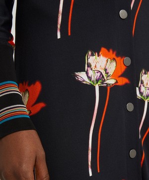 Paul Smith - Shadow Floral Midi Dress image number 4