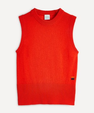 Paul Smith - Knitted Crew-Neck Vest image number 0