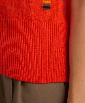 Paul Smith - Knitted Crew-Neck Vest image number 4