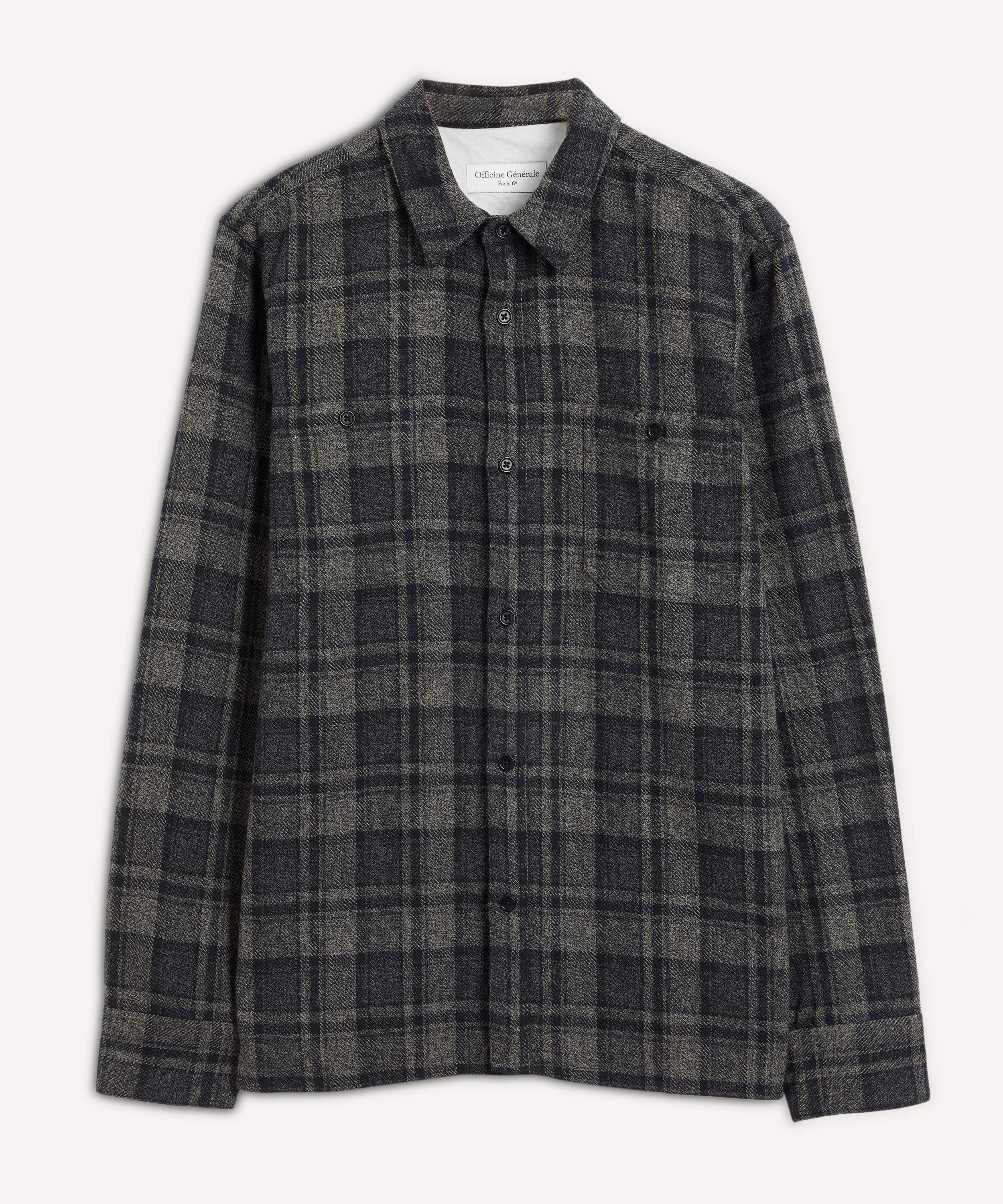 Officine Générale - Amar Checked Shirt image number 0