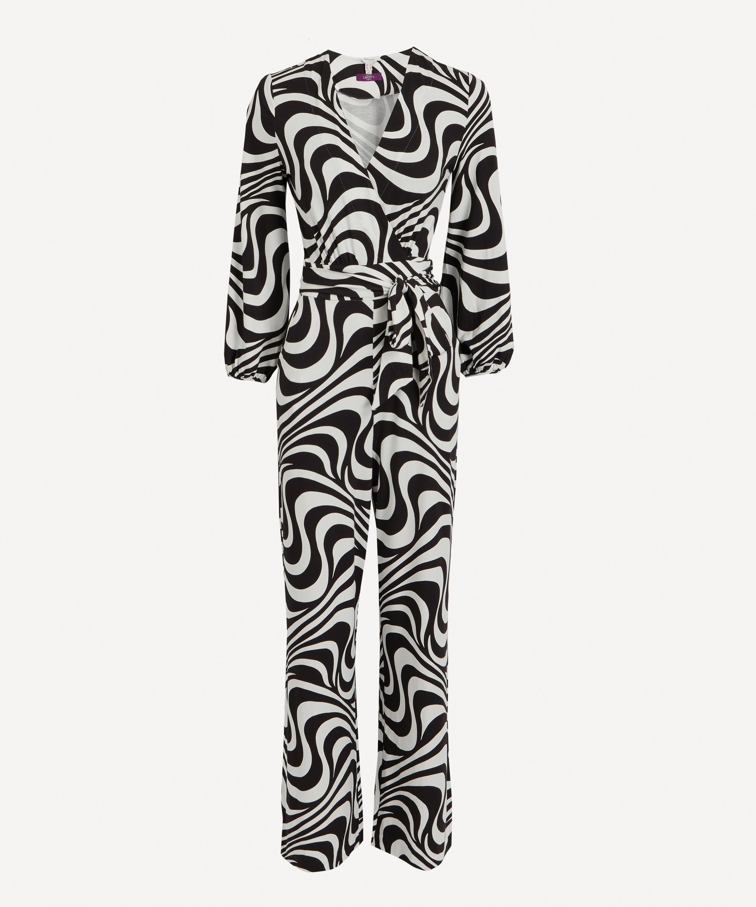 GANT - Liberty Printed Wrap Jumpsuit image number 0
