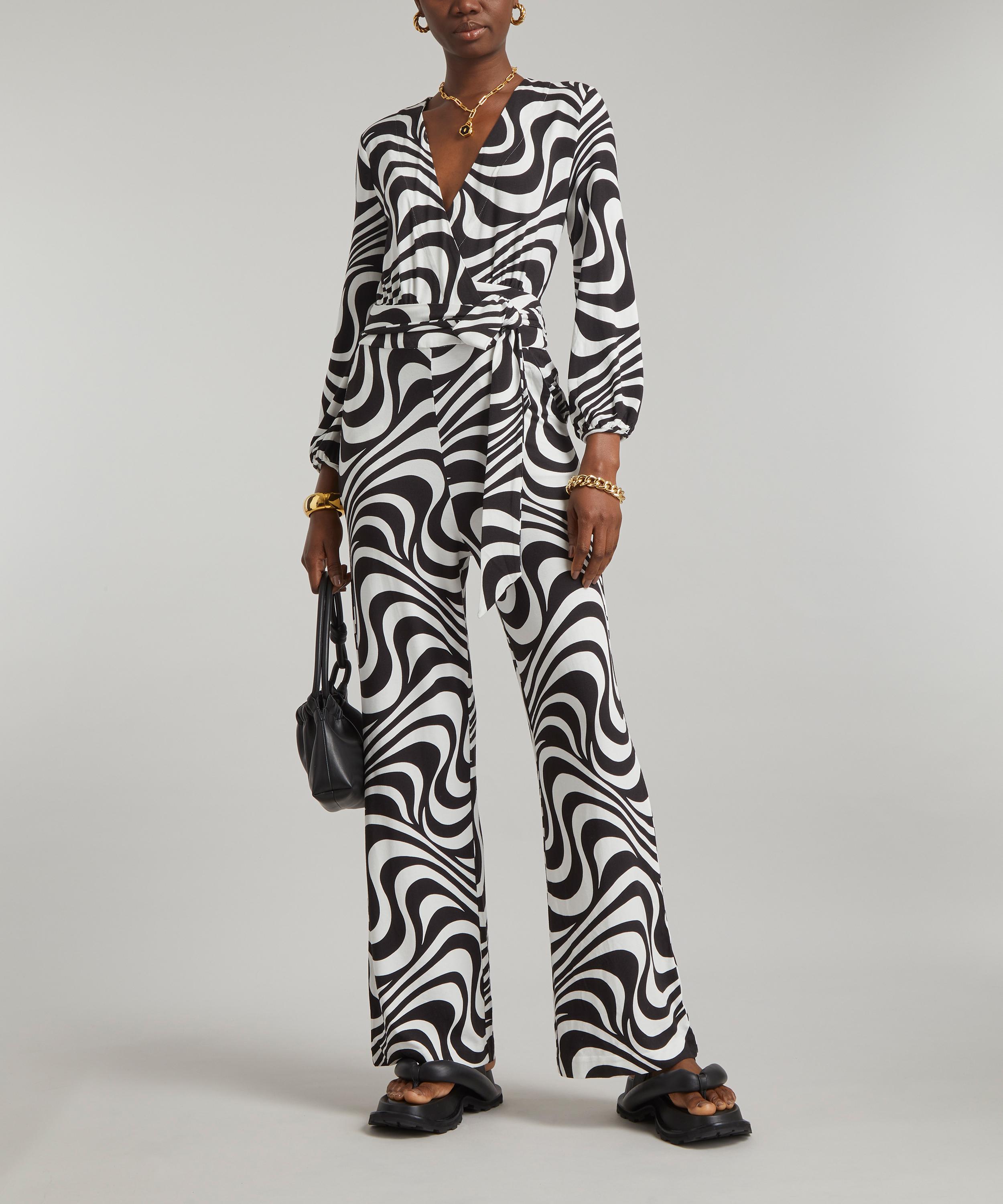 GANT - Liberty Printed Wrap Jumpsuit image number 1