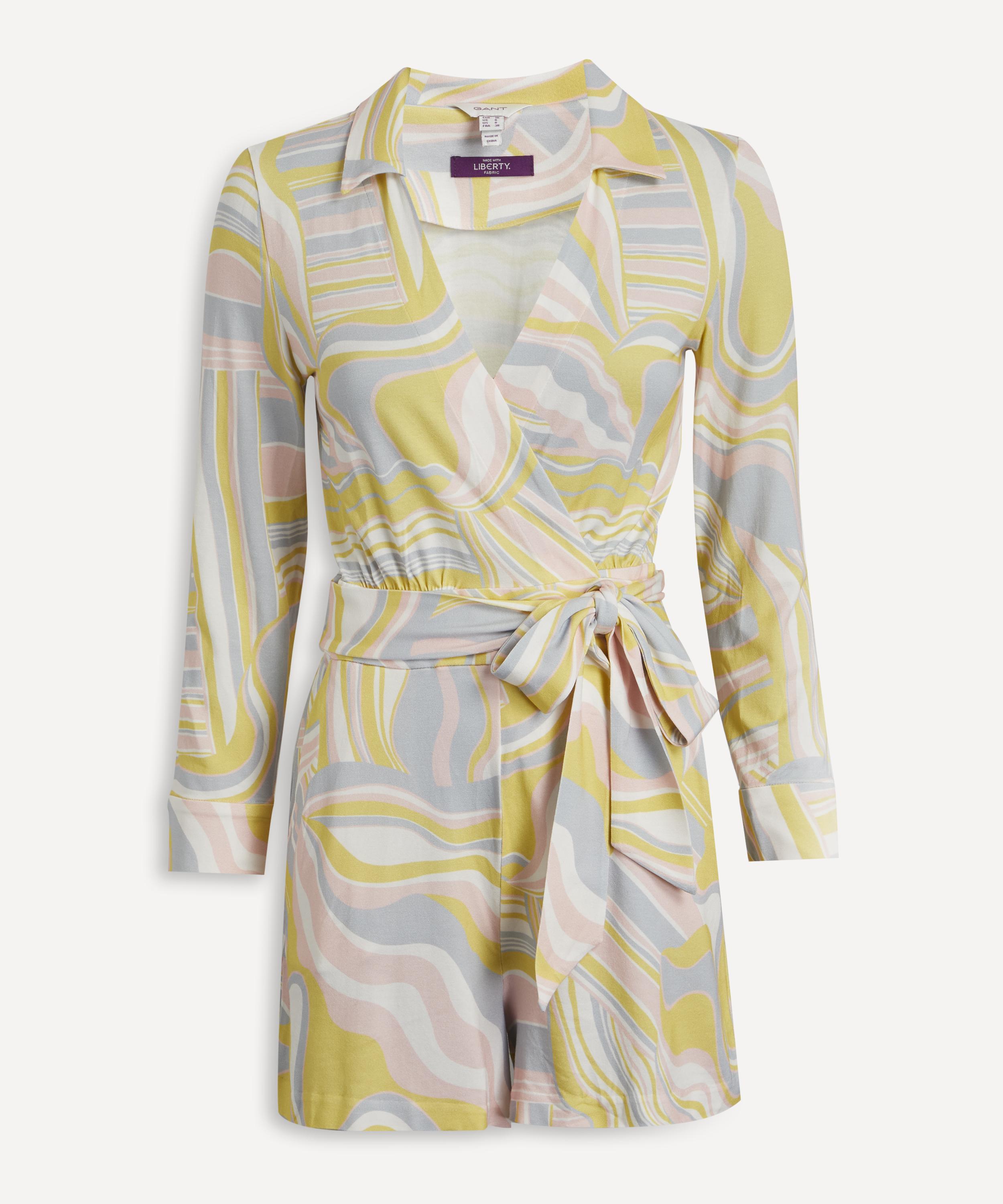 Liberty Printed Wrap Playsuit