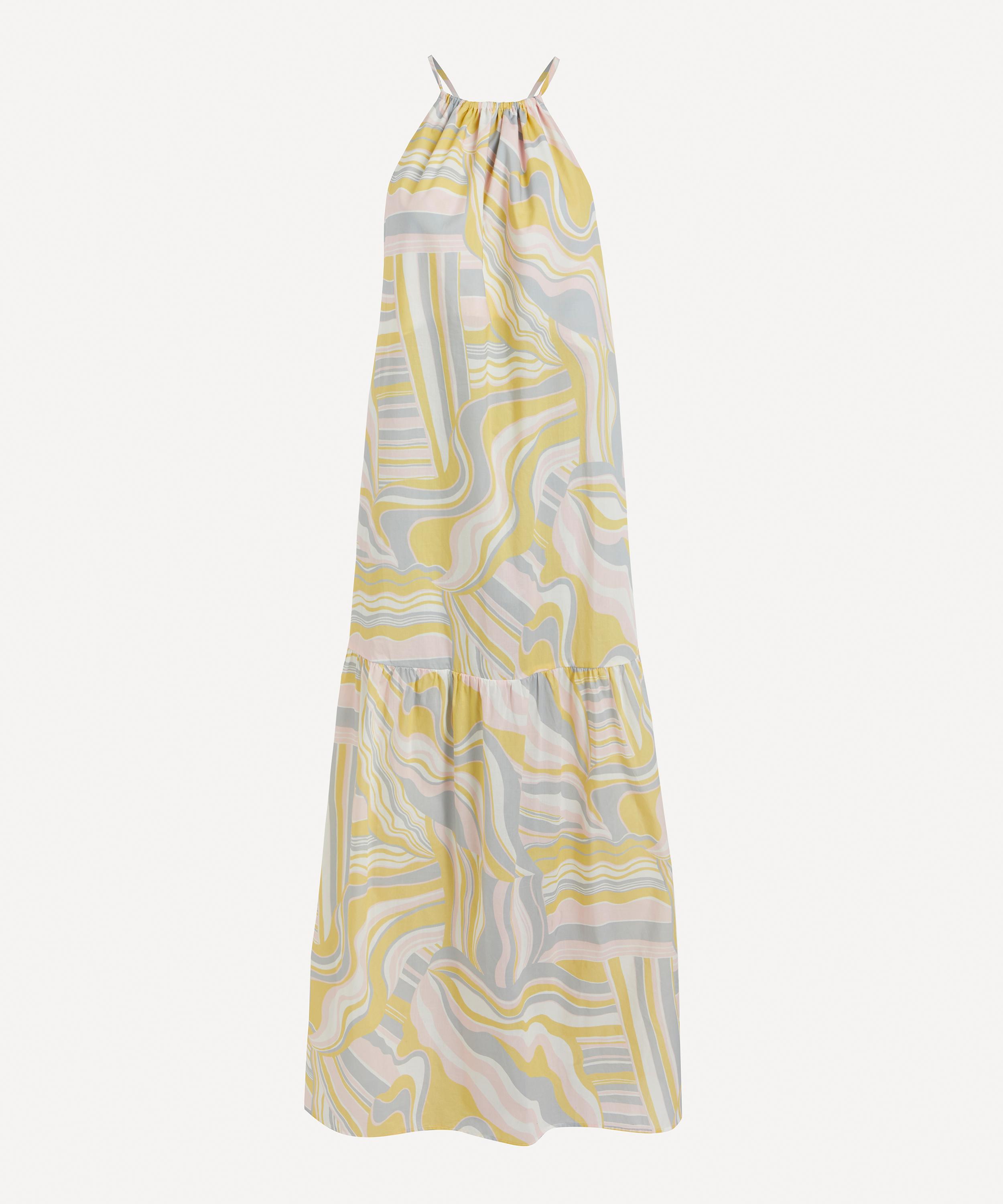 GANT - Liberty Printed Strap Maxi-Dress image number 0