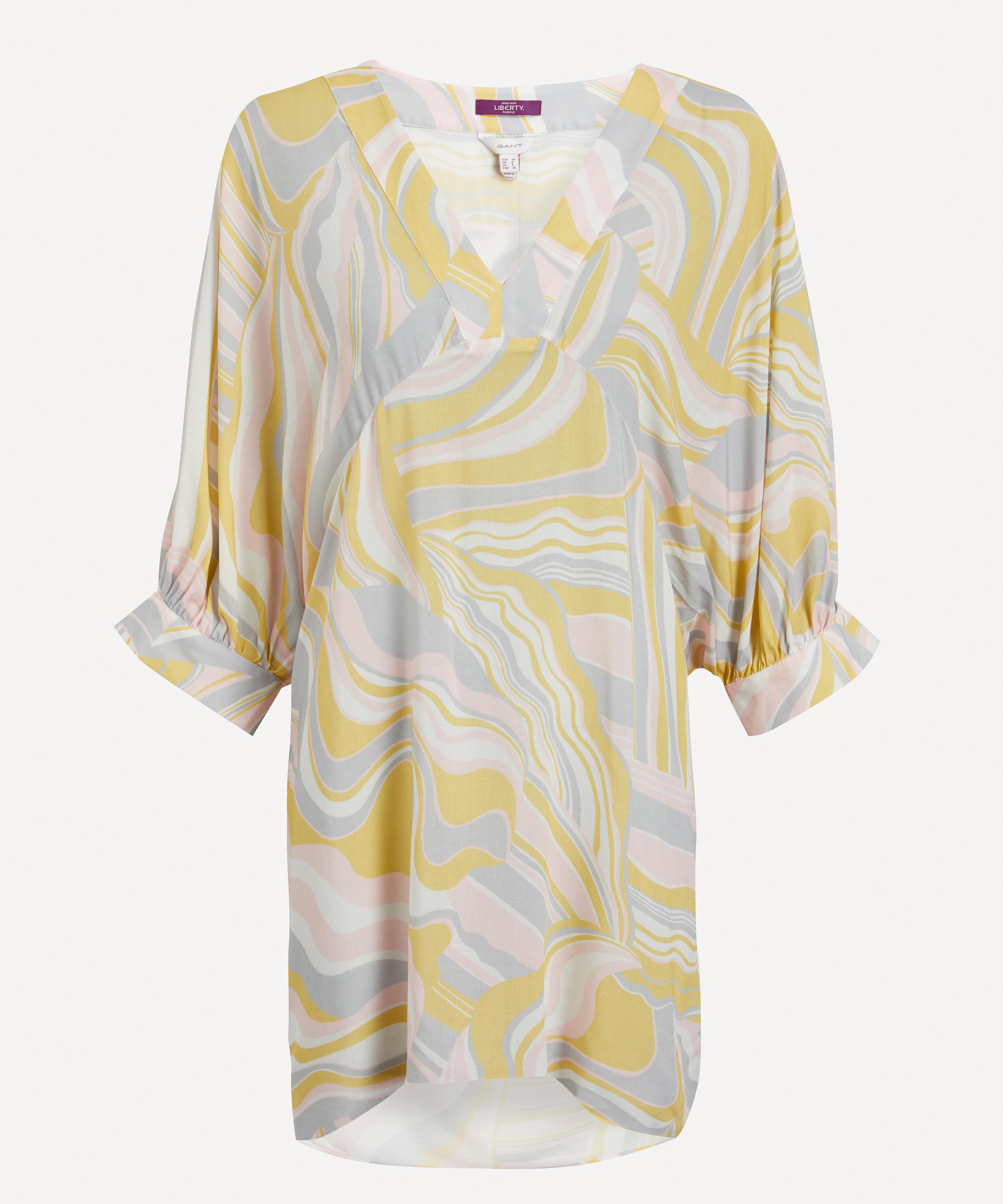 GANT - Liberty Printed V-Neck Caftan Dress image number 0