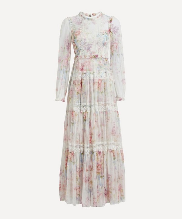 Needle & Thread - Floral Wonder Woven Dress image number null