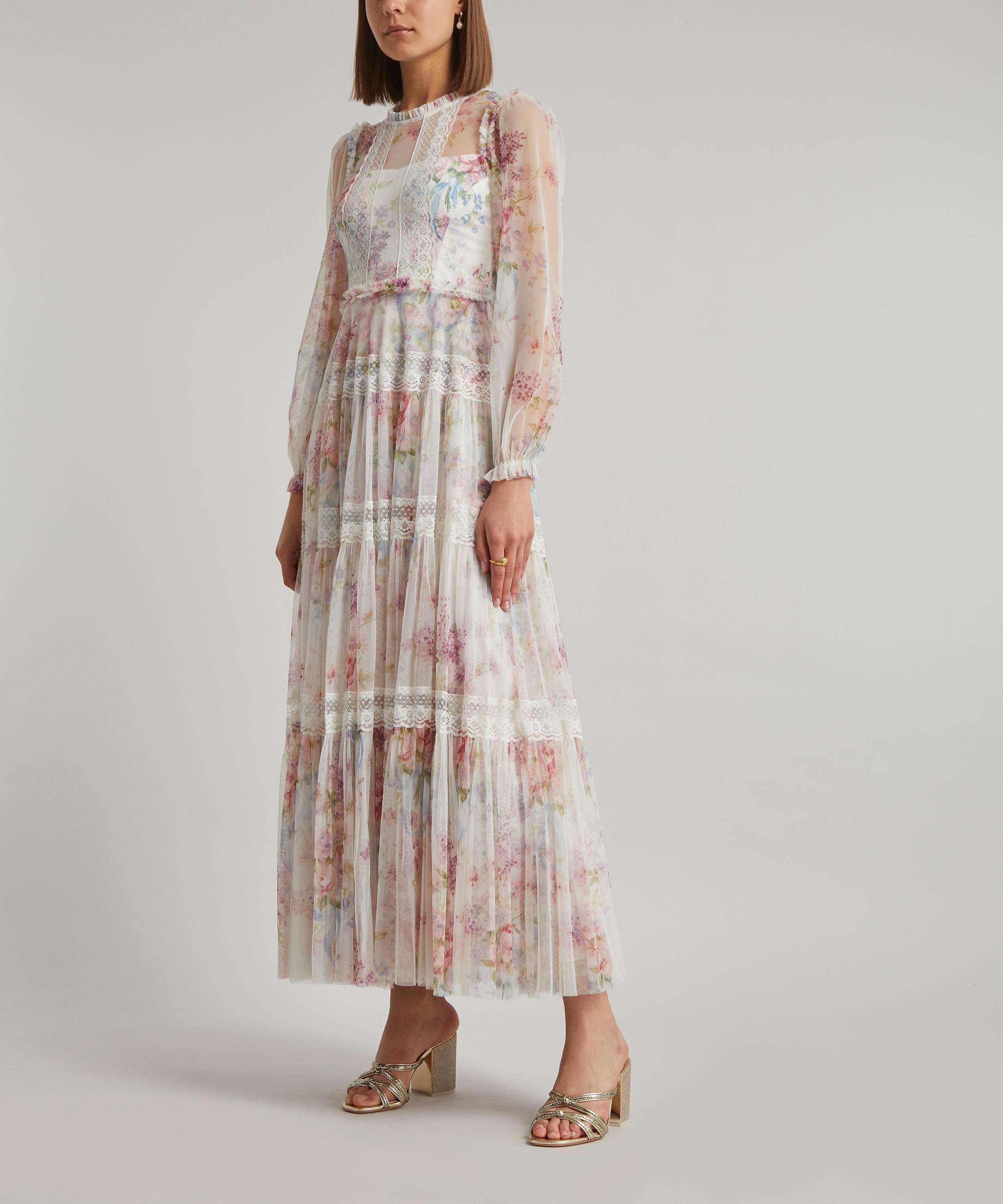 Needle Thread Floral Wonder Woven Dress Liberty