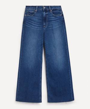 Anessa High Rise Cropped Wide Jeans