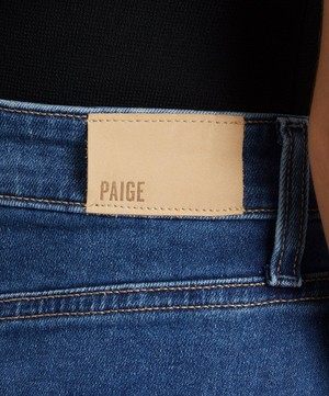 Paige - Anessa High Rise Cropped Wide Jeans image number 3