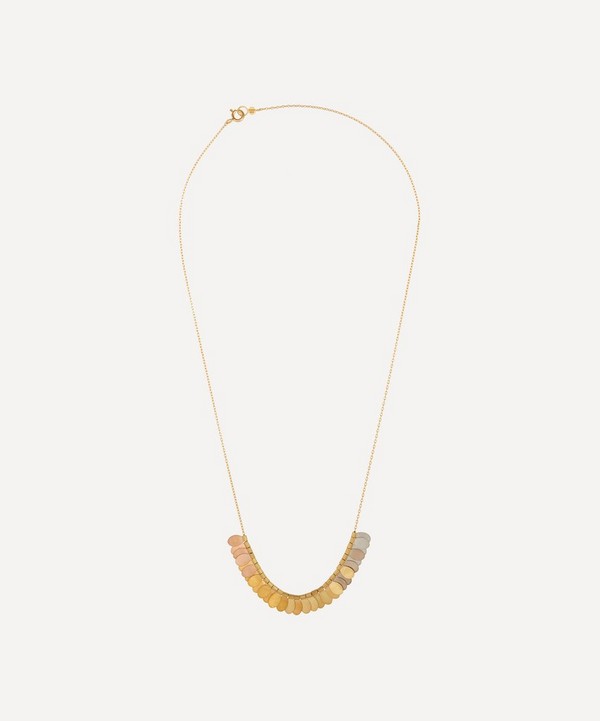 Sia Taylor - 18ct-24ct Gold Small Songbird Necklace image number null