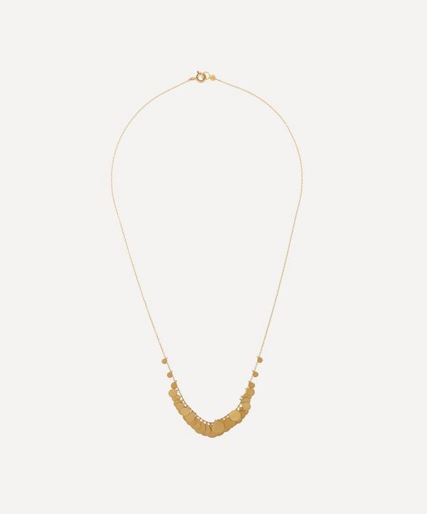 Sia Taylor - 18ct Golden Hummingbird Necklace image number null