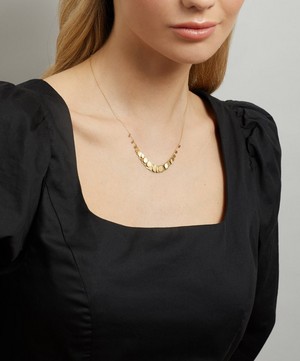 Sia Taylor - 18ct Golden Hummingbird Necklace image number 1