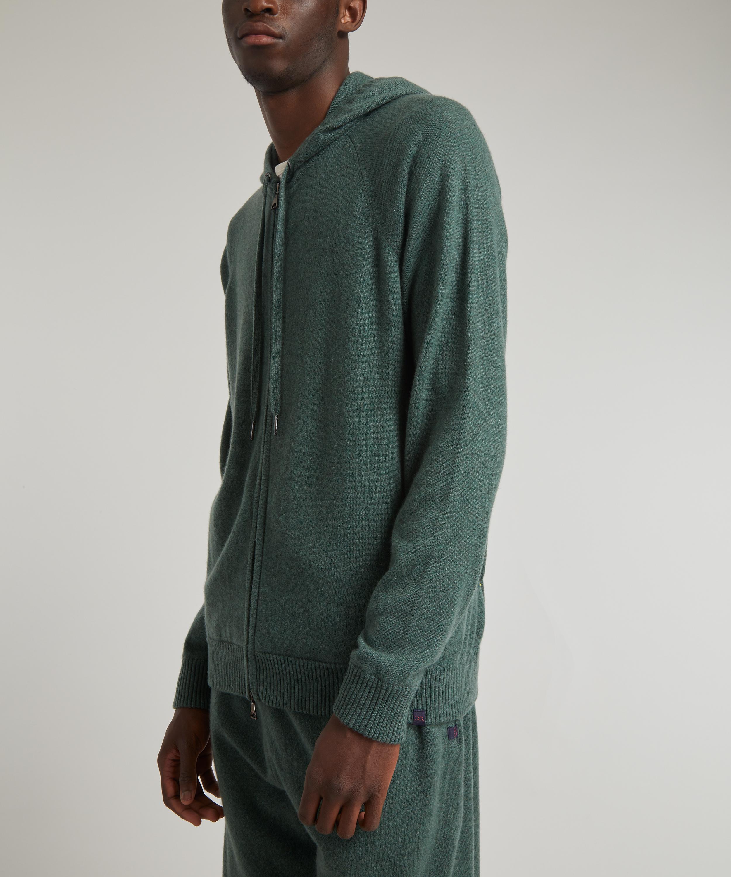 Derek Rose Finley Cashmere Hoodie Liberty