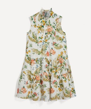 Erdem - Positano Linen-Blend Dress image number 0