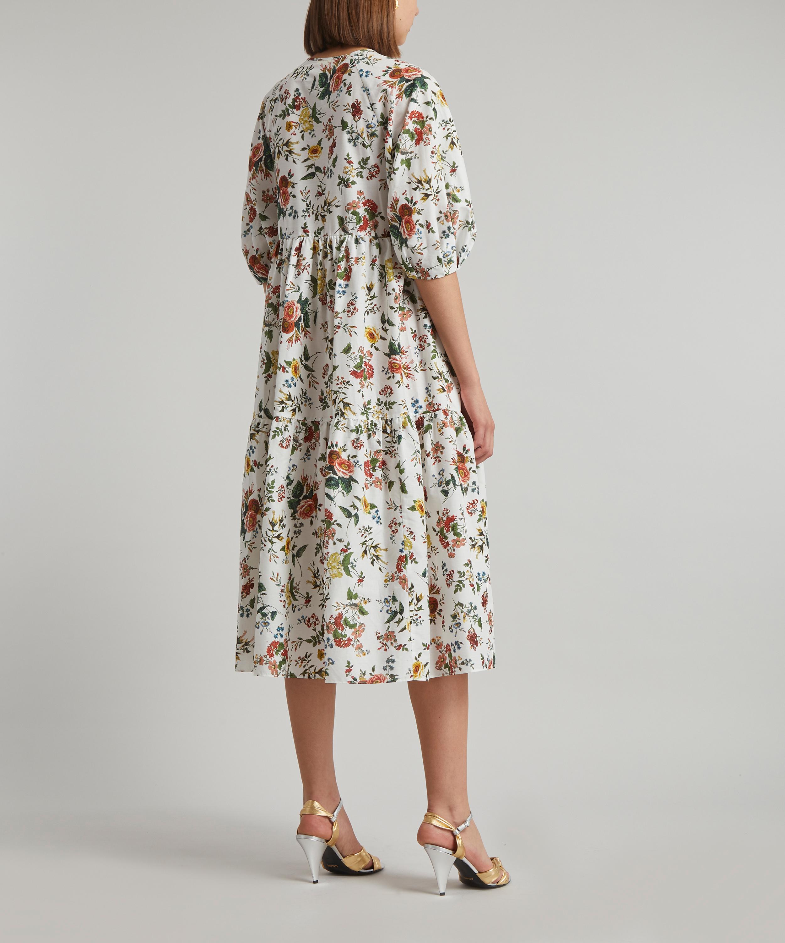 Erdem - Porto Linen Dress image number 3
