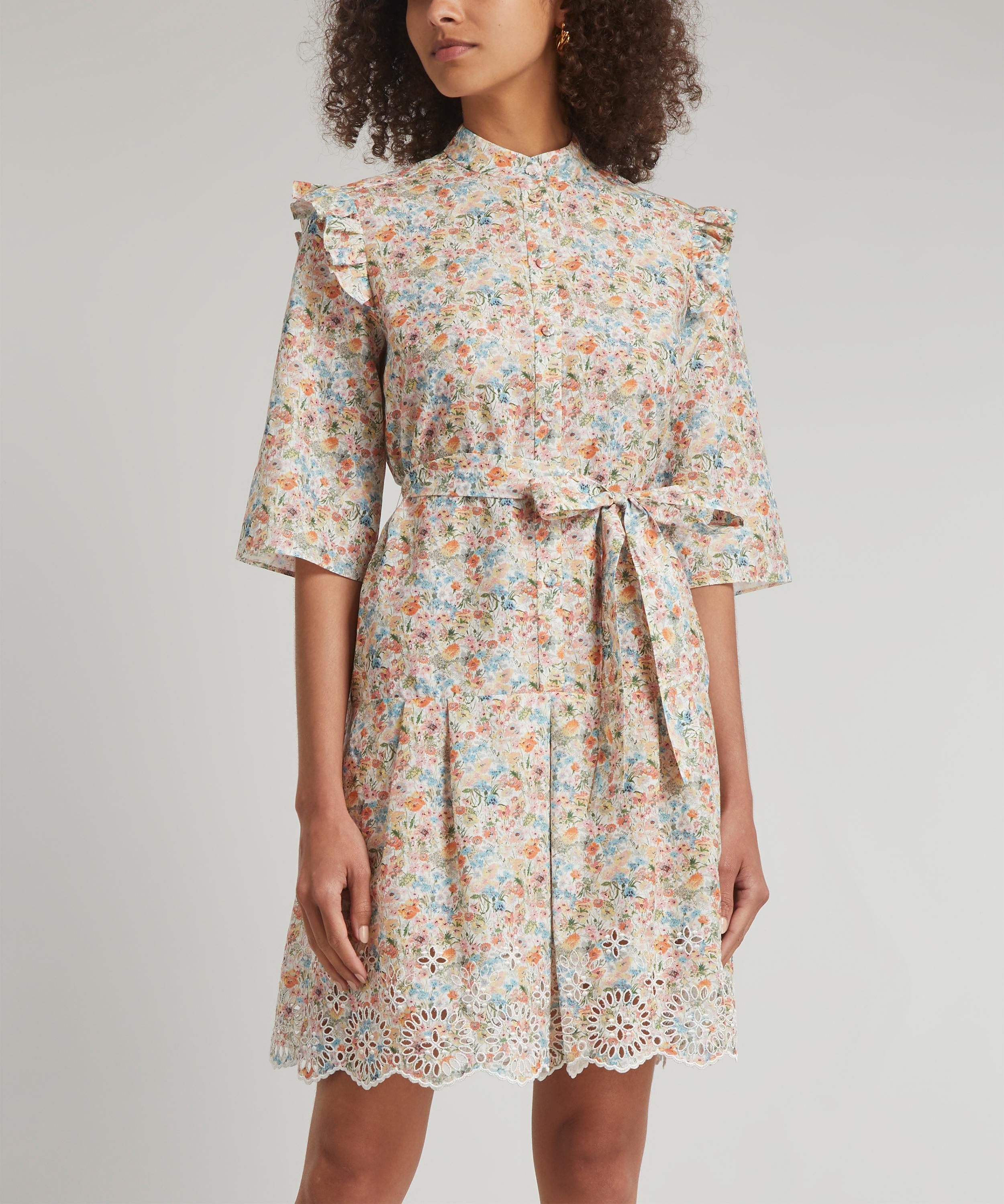 Erdem - Hvar Liberty Meadow Print Mini-Dress image number 2