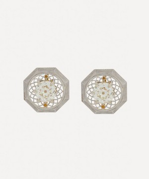 Kojis - 14ct Gold Art Deco Diamond Earrings image number 0