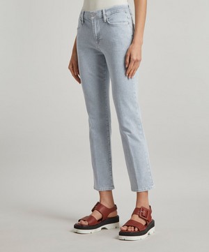 Frame - Le High Straight Solar Stripe Jeans image number 1