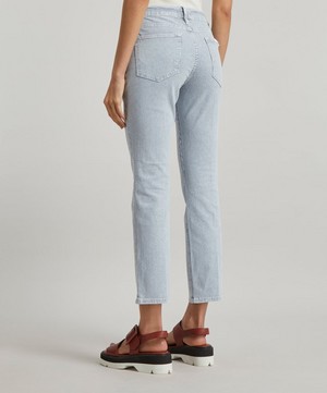 Frame - Le High Straight Solar Stripe Jeans image number 3
