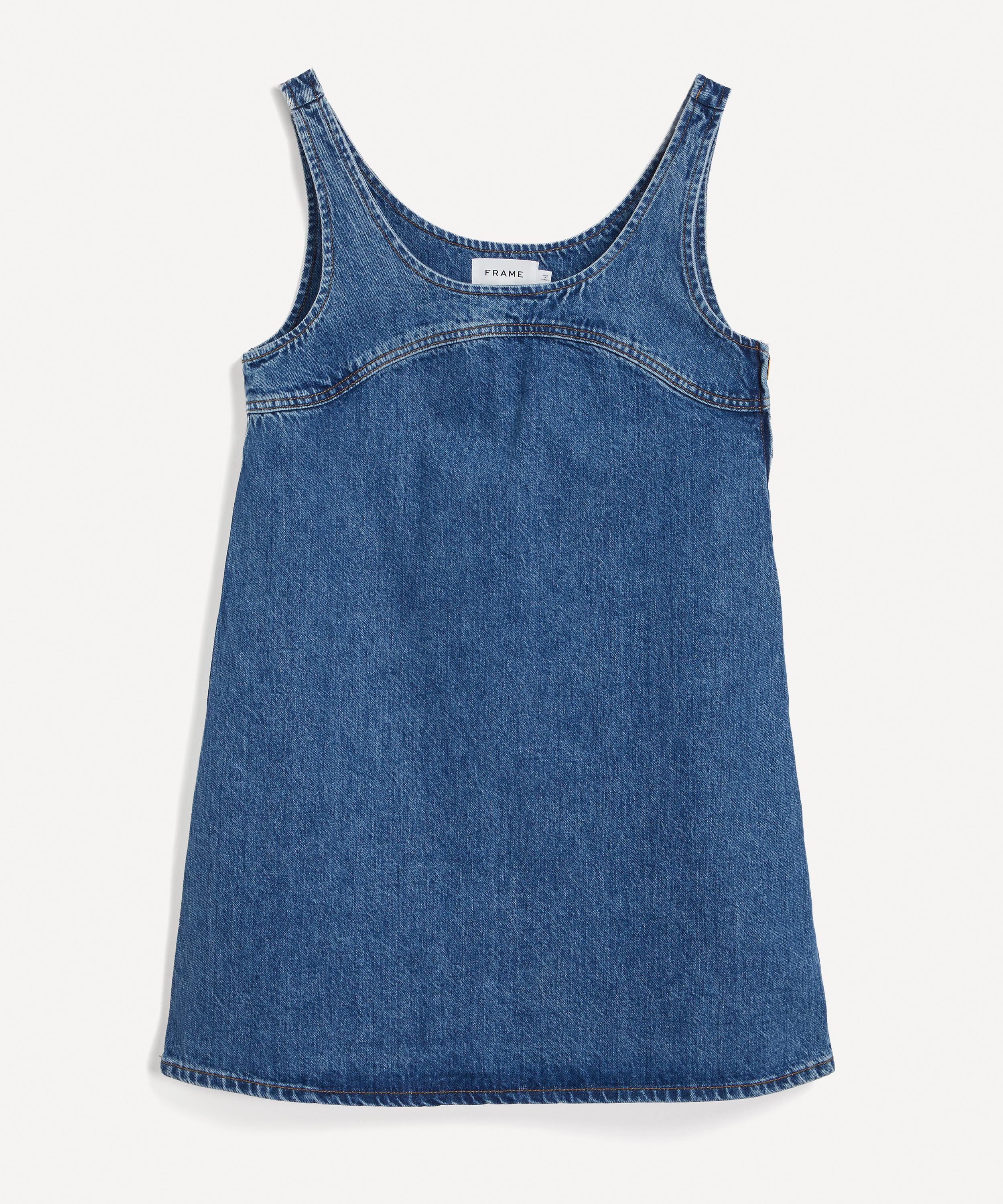 DENIM JUMPER DRESS SUSTAINABLE COTTON NEWBORN - Maditude Children's  Boutique & Toys