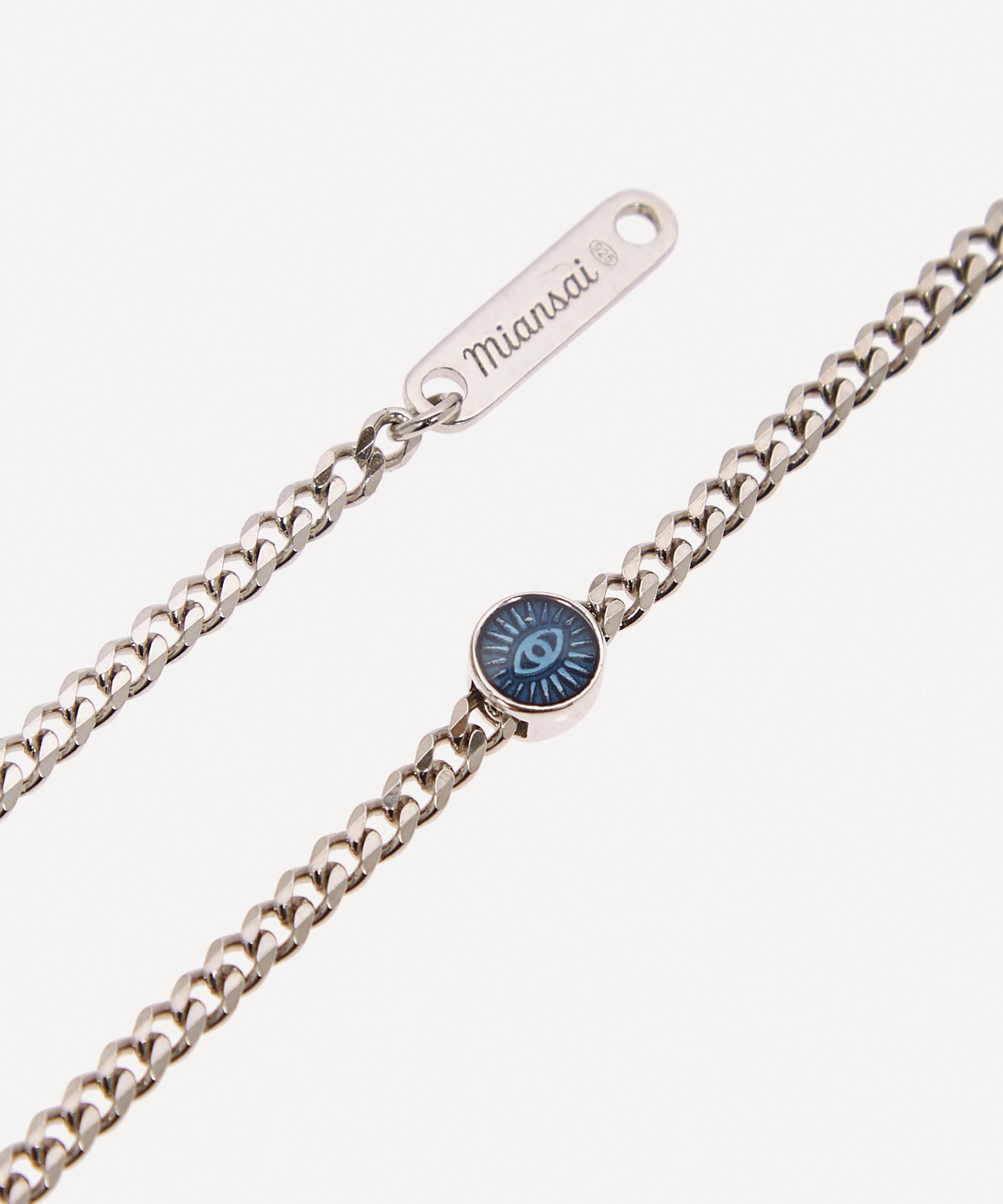 Miansai - Sterling Silver Eye of Time Chain Necklace image number 3