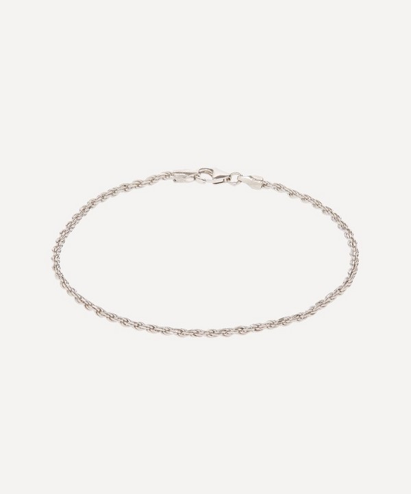 Miansai - Rhodium-Plated Silver Rope Chain Bracelet