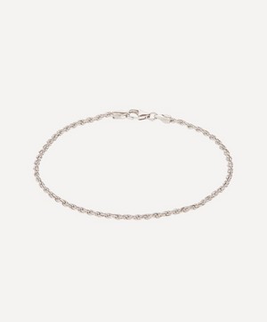 Miansai - Rhodium-Plated Silver Rope Chain Bracelet image number 0