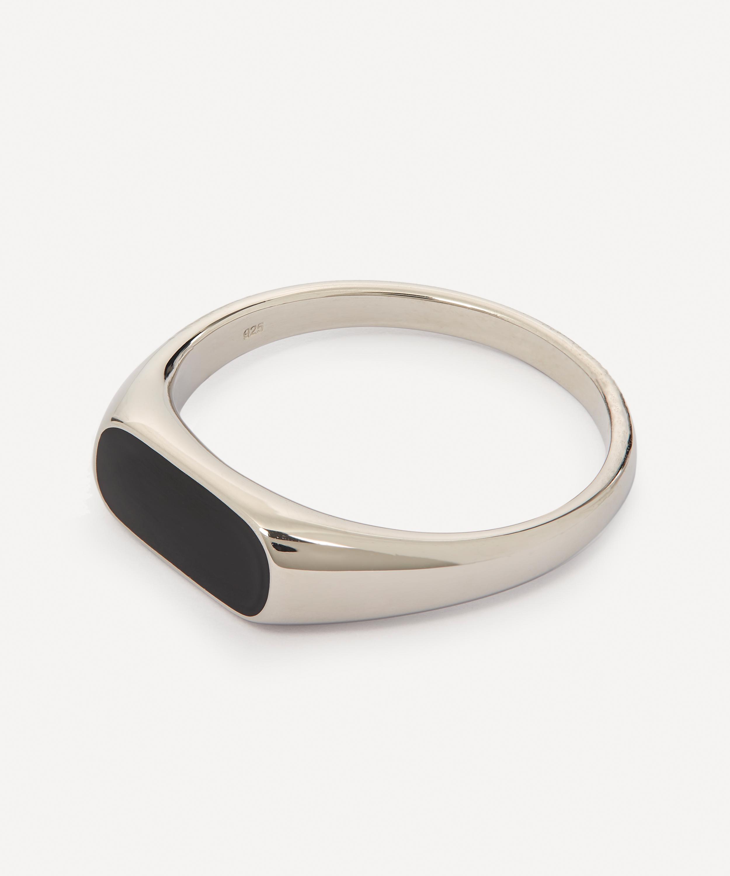 Miansai - Platinum Plated Silver Pax Ring image number 2