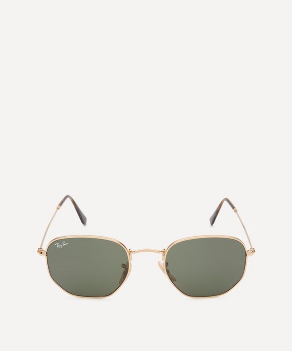 Ray-Ban - Hexagonal Flat Lens Sunglasses image number null