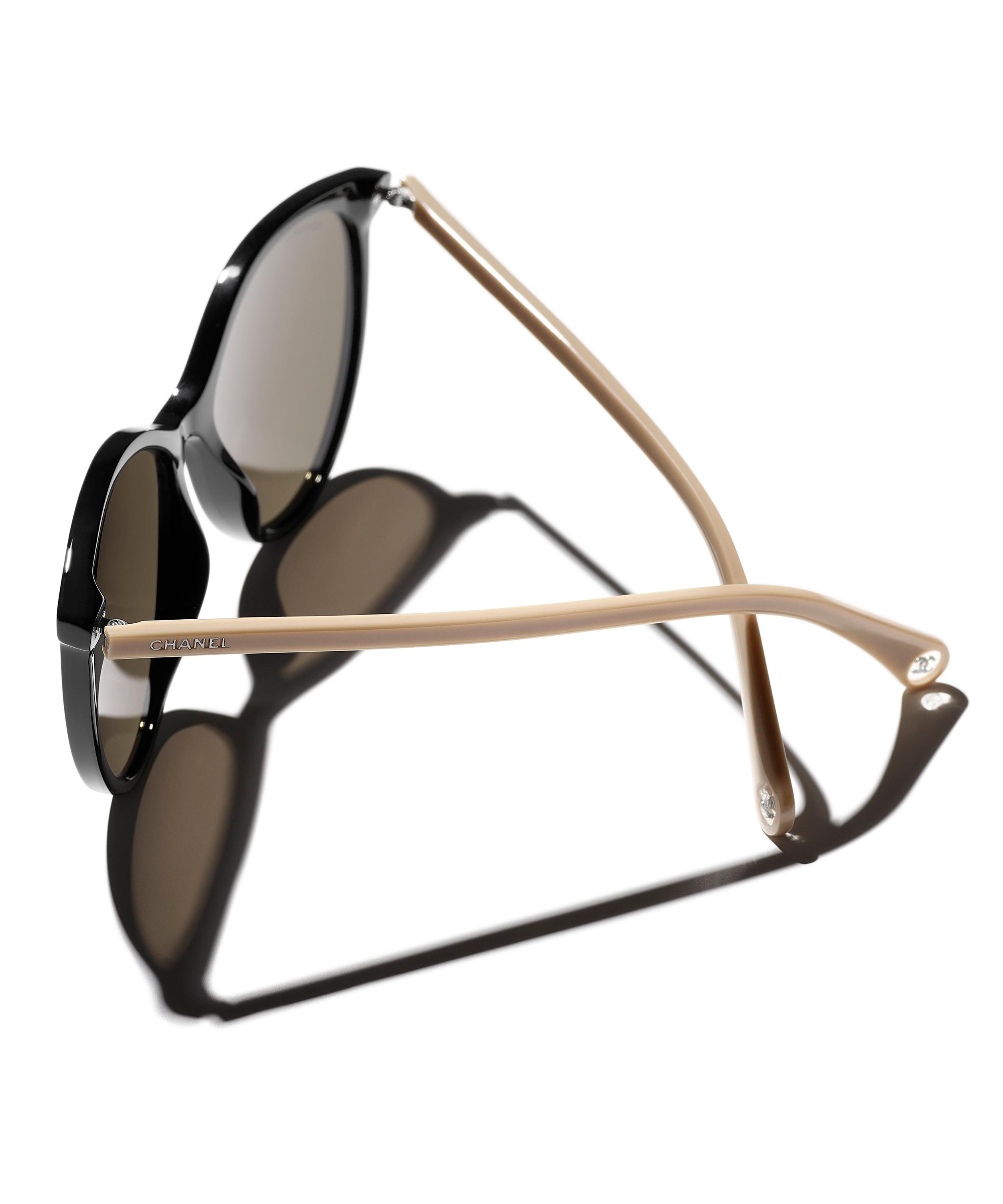 154 - Cat-Eye Round Sunglasses image number 3