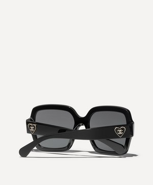 CHANEL - Oversized Square Sunglasses image number 3